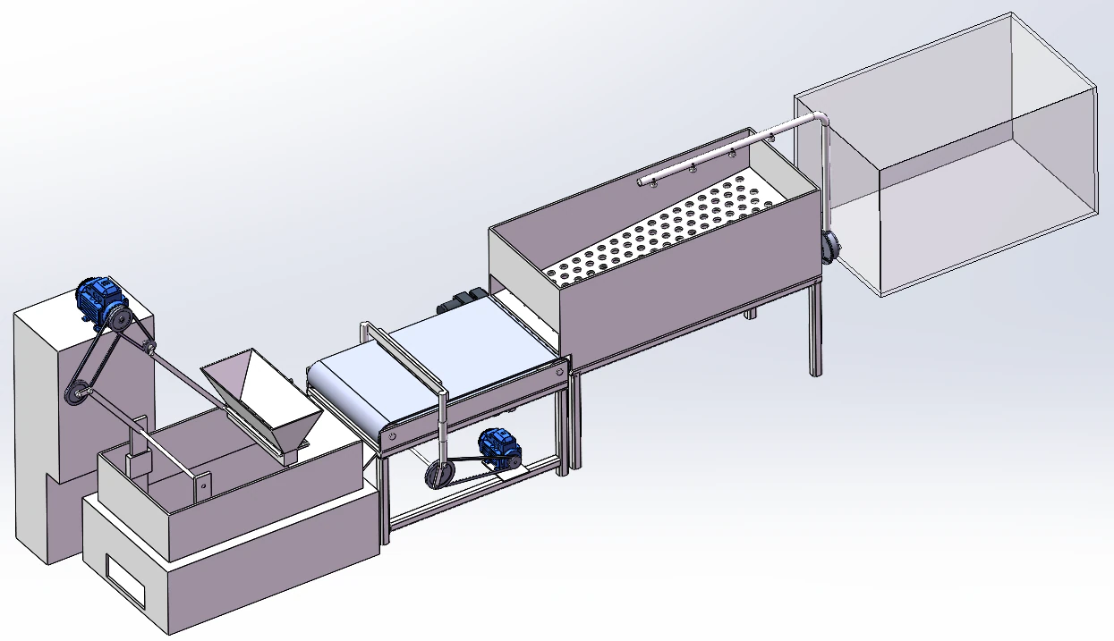 Kimchi making machine SW 3Danimation simulation 3D Model .c4d .max .obj .3ds .fbx .stl .blend