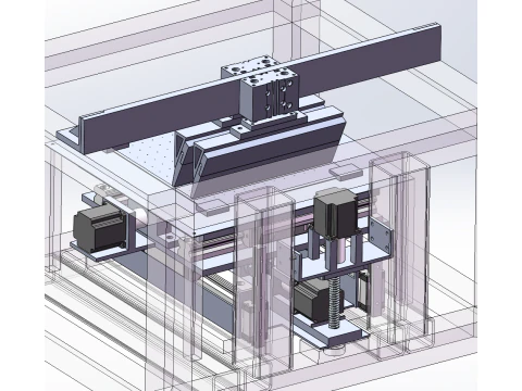 Solder Paste Printing Machine SW 3D 3D Model