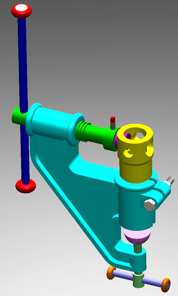 Box punching machine SW 3D 3D Model .c4d .max .obj .3ds .fbx .stl .blend