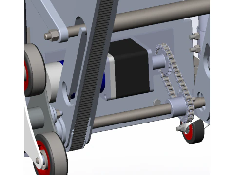 Load up and down stair machine SW 3D 3D Model