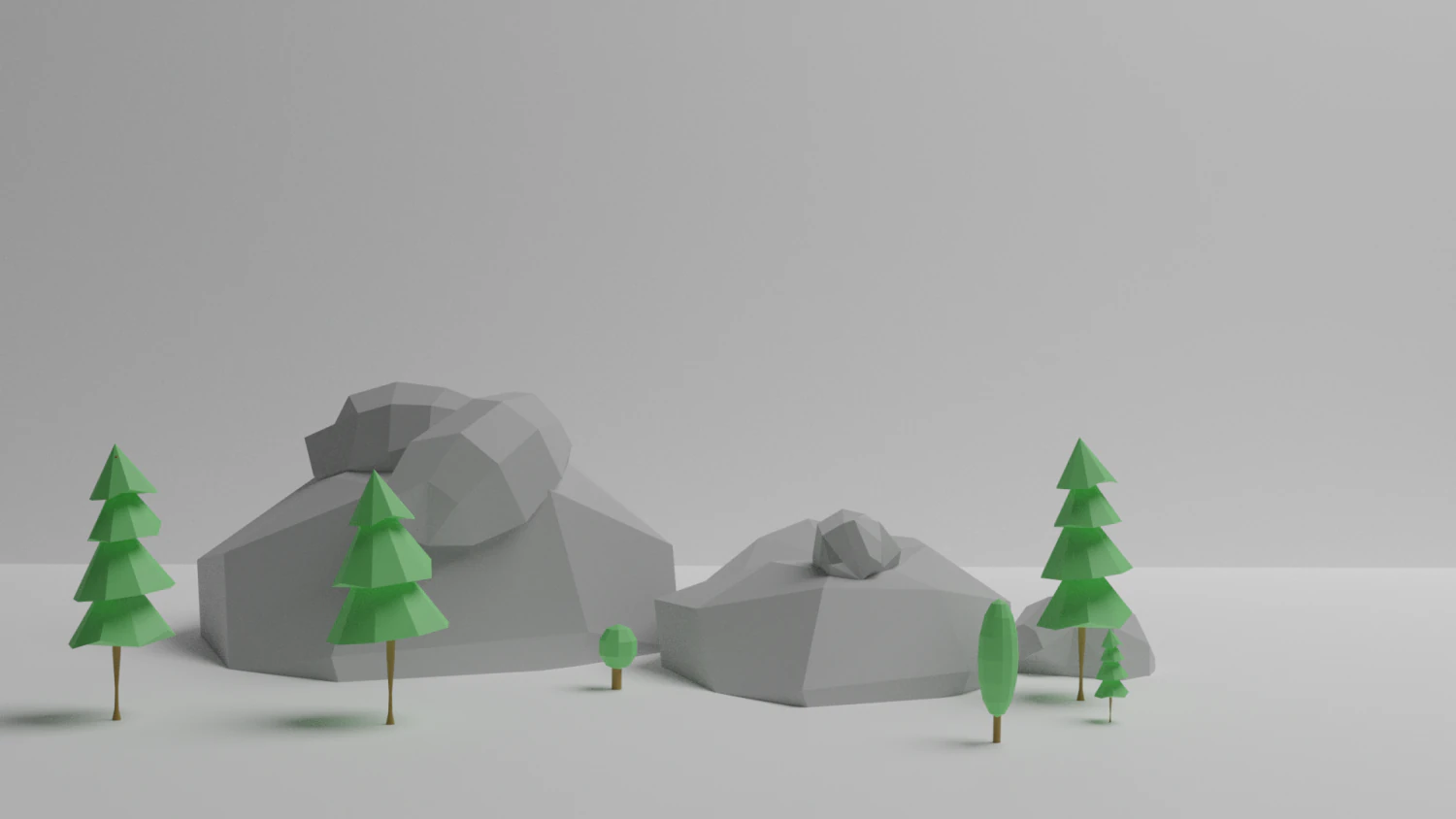 low poly bg 3D Model .c4d .max .obj .3ds .fbx .stl .blend 