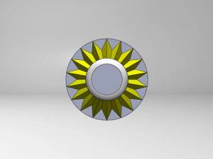 engine oil filter 3D Model
