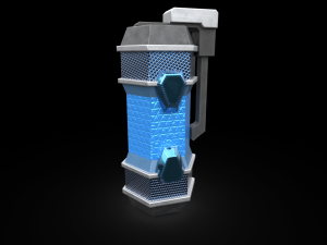 Sci-Fi Grenades Pack Low-poly Modelo 3D
