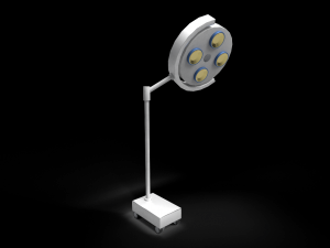Medical equipment - low poly 3D Model