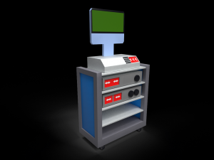 Medical equipment - low poly 3D Model