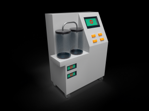 Medical equipment - low poly 3D Model