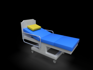 Medical equipment - low poly 3D Model