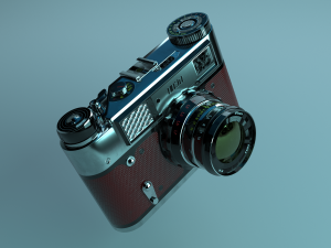 Camera 3D Model