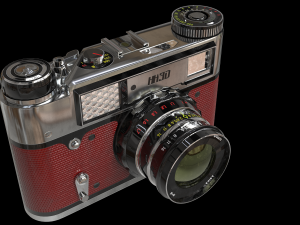 Camera 3D Model