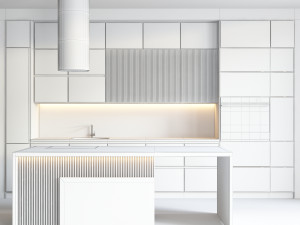 modern kitchen 1 3D Modell