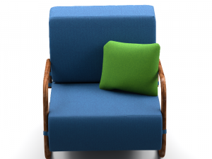 arm chair -001 3D Model