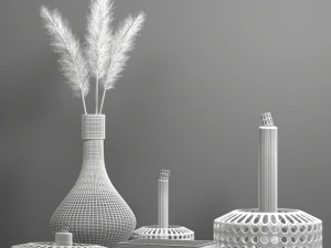 decorative set 001 3D Model