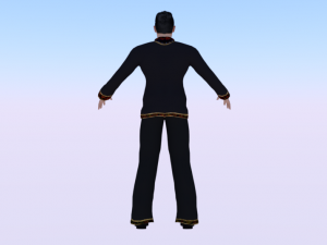 Male in Boho Modelo 3D