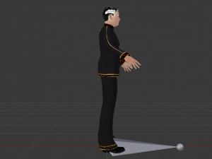 Male in Boho Modelo 3D