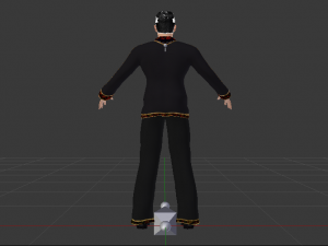 Male in Boho Modelo 3D