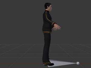 Male in Boho Modelo 3D
