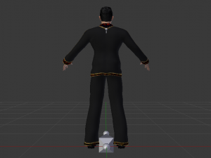 Male in Boho Modelo 3D