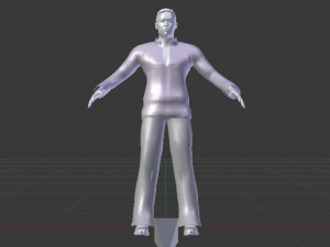 Male in Boho Modelo 3D