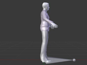 Male in Boho 3D Model
