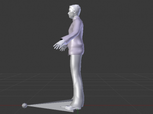 Male in Boho Modelo 3D