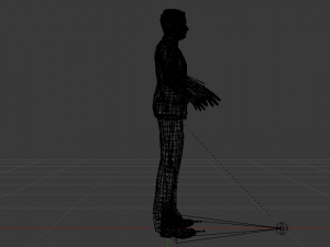 Male in Boho Modelo 3D