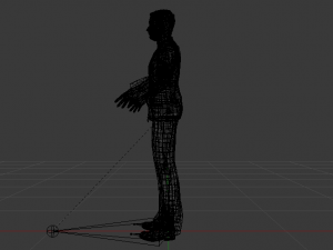 Male in Boho Modelo 3D