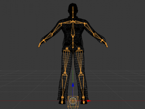 Male in Boho Modelo 3D