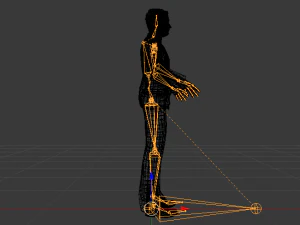 Male in Boho 3D Model