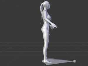 A Woman in a Bikini 01 Modelo 3D