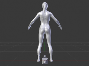 A Woman in a Bikini 01 Modelo 3D