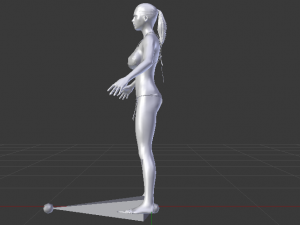 A Woman in a Bikini 01 Modelo 3D