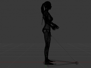 A Woman in a Bikini 01 Modelo 3D