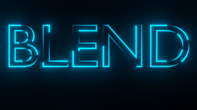 Looped Text Animation - made in Blender 3D Model .c4d .max .obj .3ds .fbx .stl .blend 