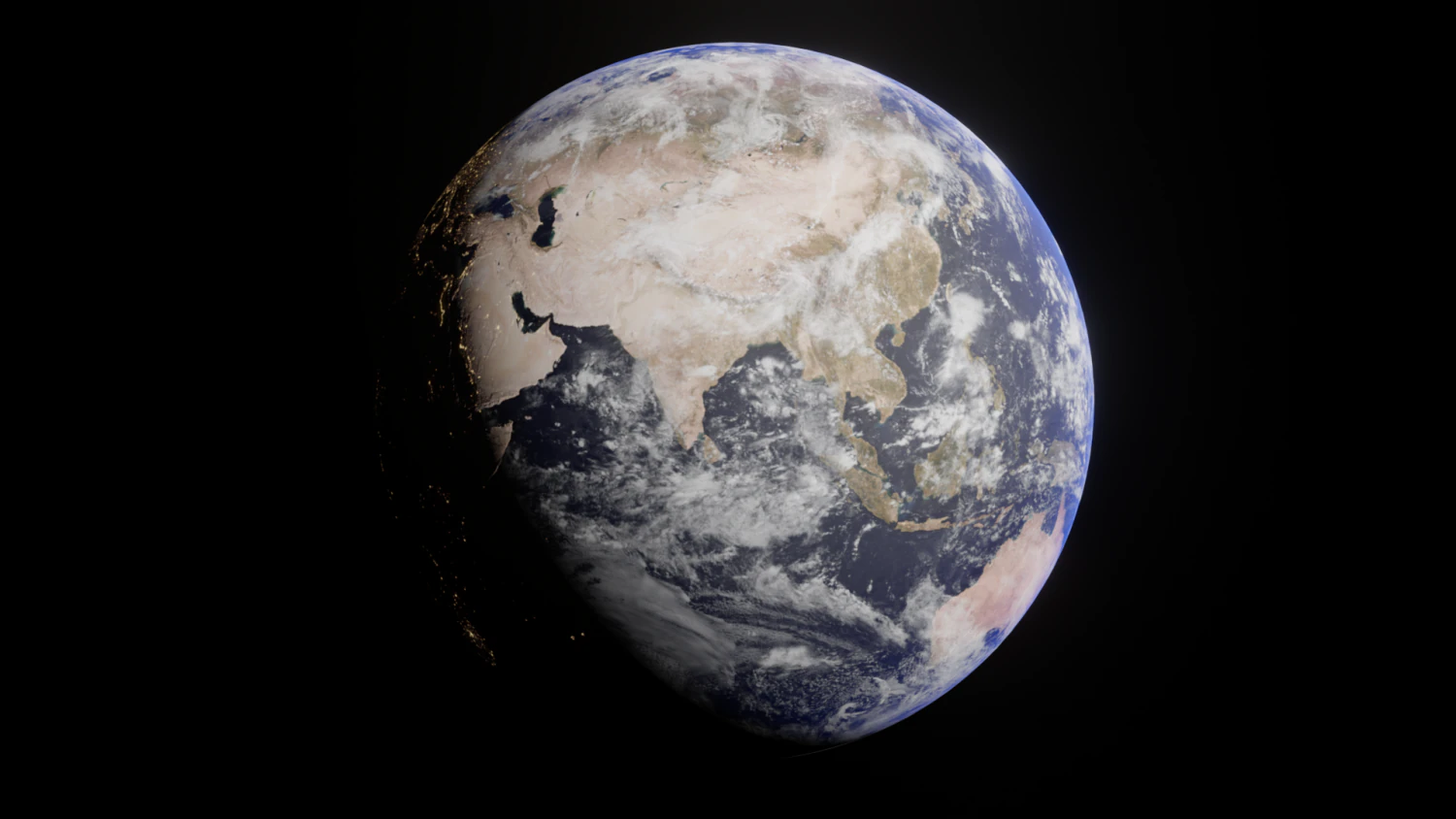 Earth - made in Blender 3D Model .c4d .max .obj .3ds .fbx .stl .blend 