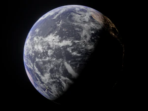 Earth - made in Blender 3D Model
