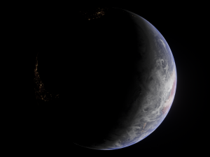 Earth - made in Blender Modèle 3D