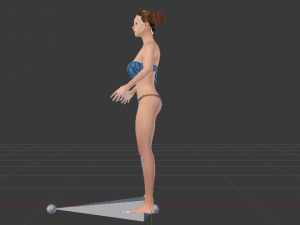 A Woman in a Bikini 02 3Dモデル