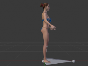 A Woman in a Bikini 02 3Dモデル
