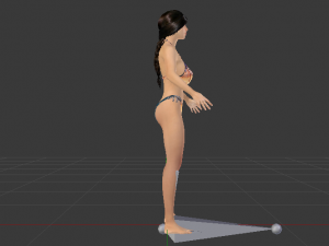 A Woman in a Bikini 03 3Dモデル