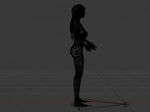 A Woman in a Bikini 03 3Dモデル