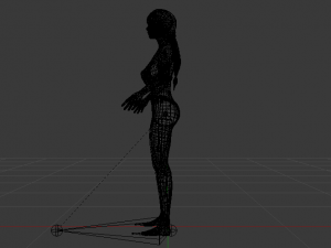 A Woman in a Bikini 03 3Dモデル