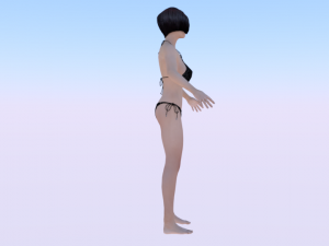 A Woman in a Bikini 05 3D मॉडल
