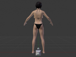A Woman in a Bikini 05 3D मॉडल