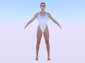 A Woman in a Bikini 07 3D Models