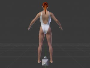 A Woman in a Bikini 07 Modello 3D