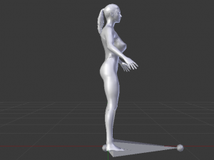A Woman in a Bikini 07 Modello 3D