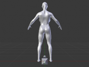 A Woman in a Bikini 07 Modello 3D