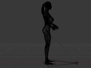 A Woman in a Bikini 07 Modello 3D