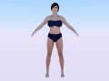A Woman in a Bikini 08 3D Models