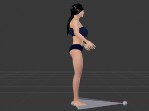 A Woman in a Bikini 08 3D मॉडल